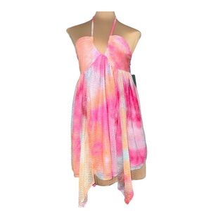COPY - WILD FABLE Pink tie-dye sleeveless baby doll dress NWT